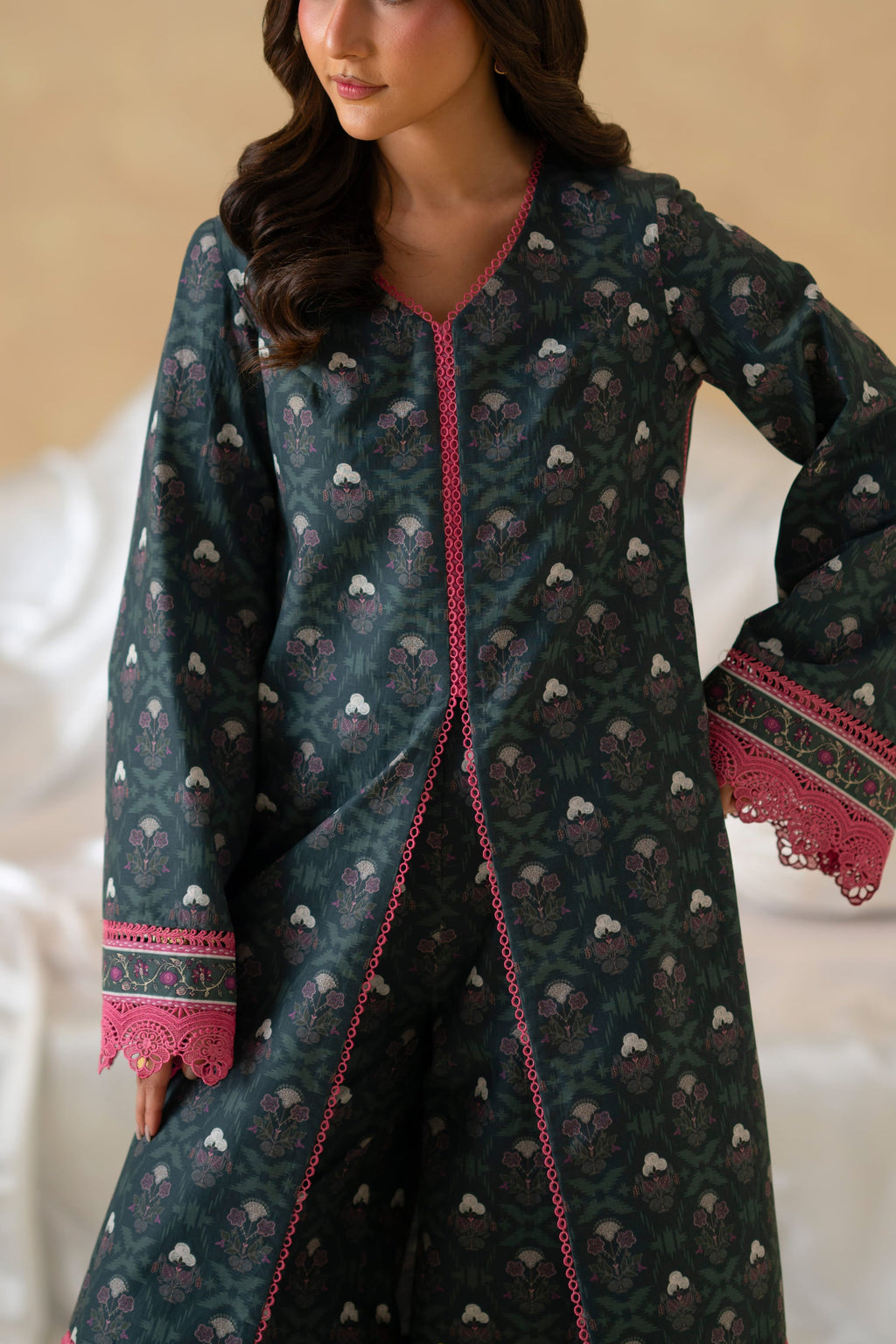 Cavira Lawn Pakistani Summer Dresses - Akbar Aslam - 4