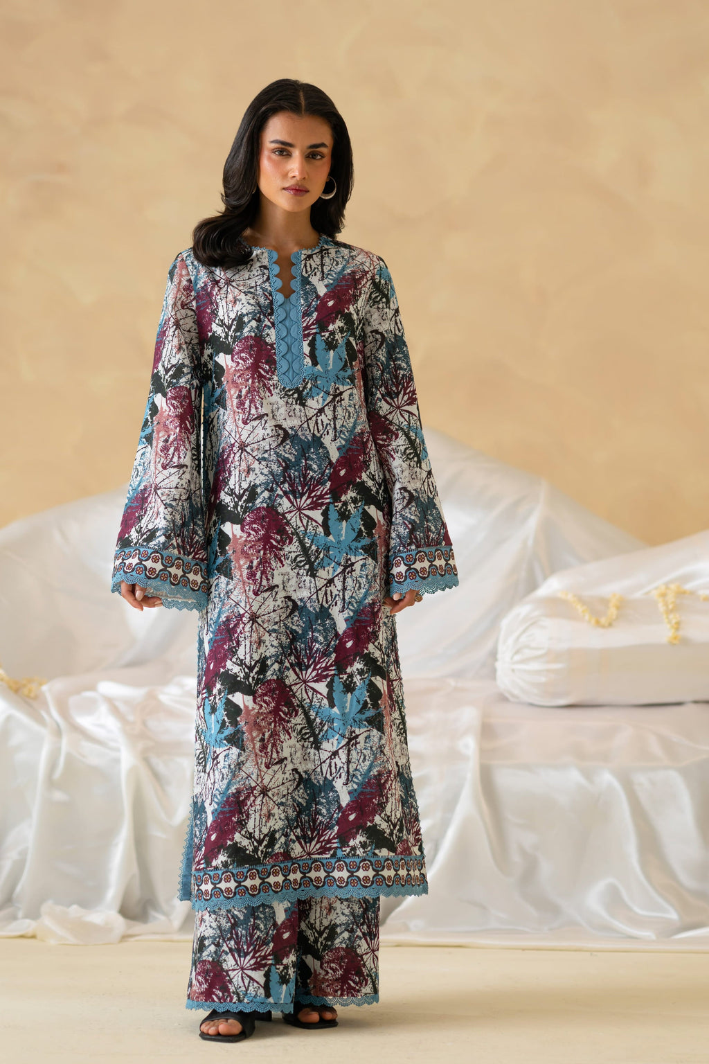 Ivera Lawn Pakistani Summer Dresses - Akbar Aslam - 1