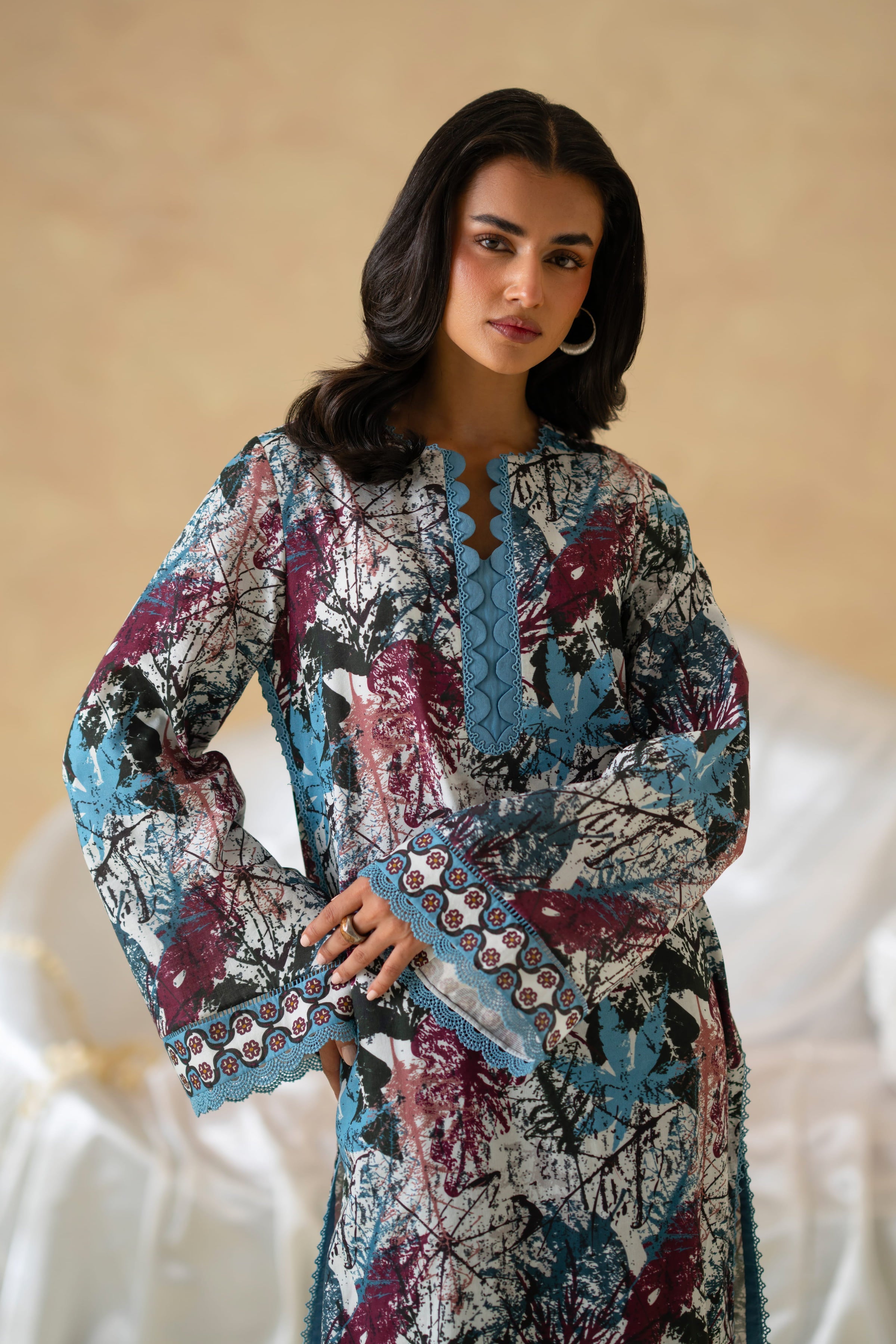 Ivera Lawn Pakistani Summer Dresses - Akbar Aslam - 4