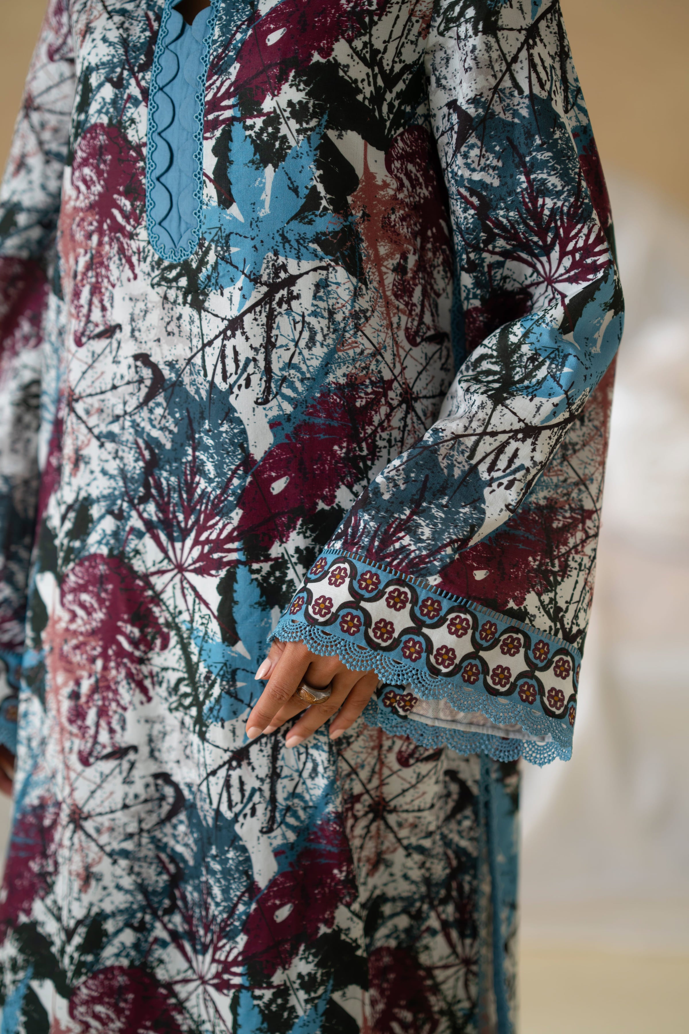 Ivera Lawn Pakistani Summer Dresses - Akbar Aslam - 5