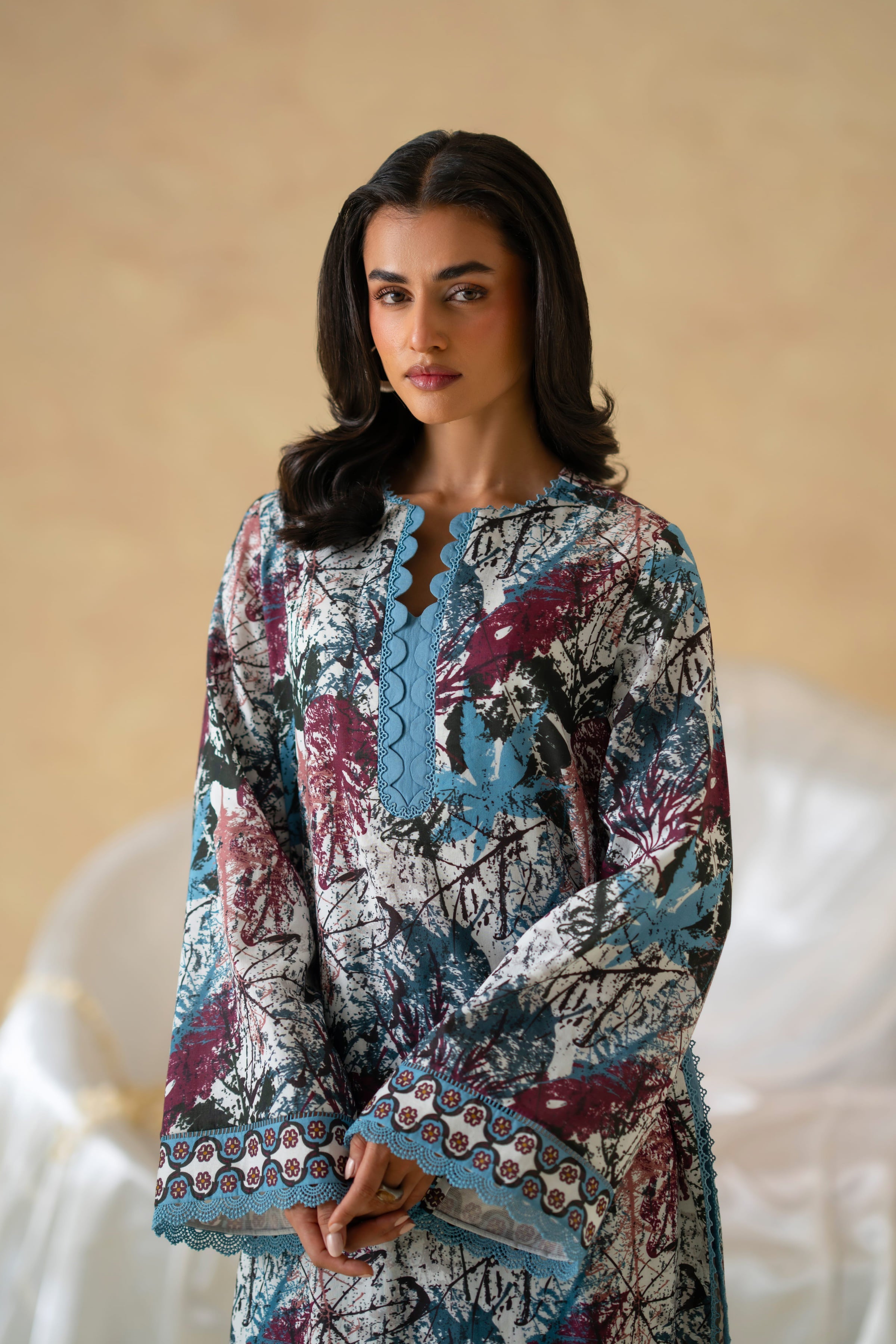 Ivera Lawn Pakistani Summer Dresses - Akbar Aslam - 6