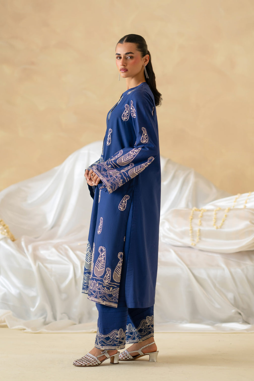 Amaya Cotton Pakistani Summer Dresses - Akbar Aslam - 2