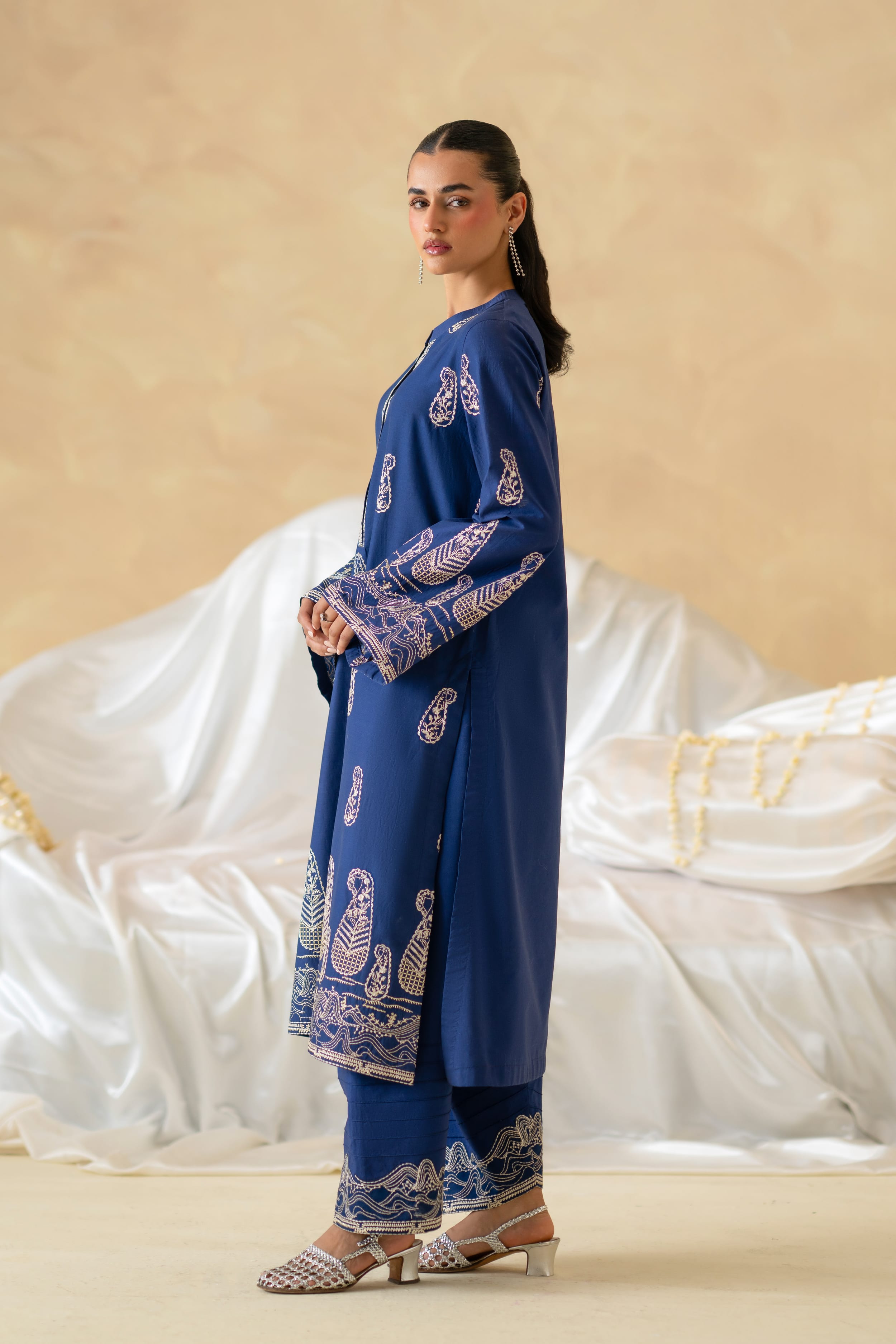Amaya Cotton Pakistani Summer Dresses - Akbar Aslam - 2