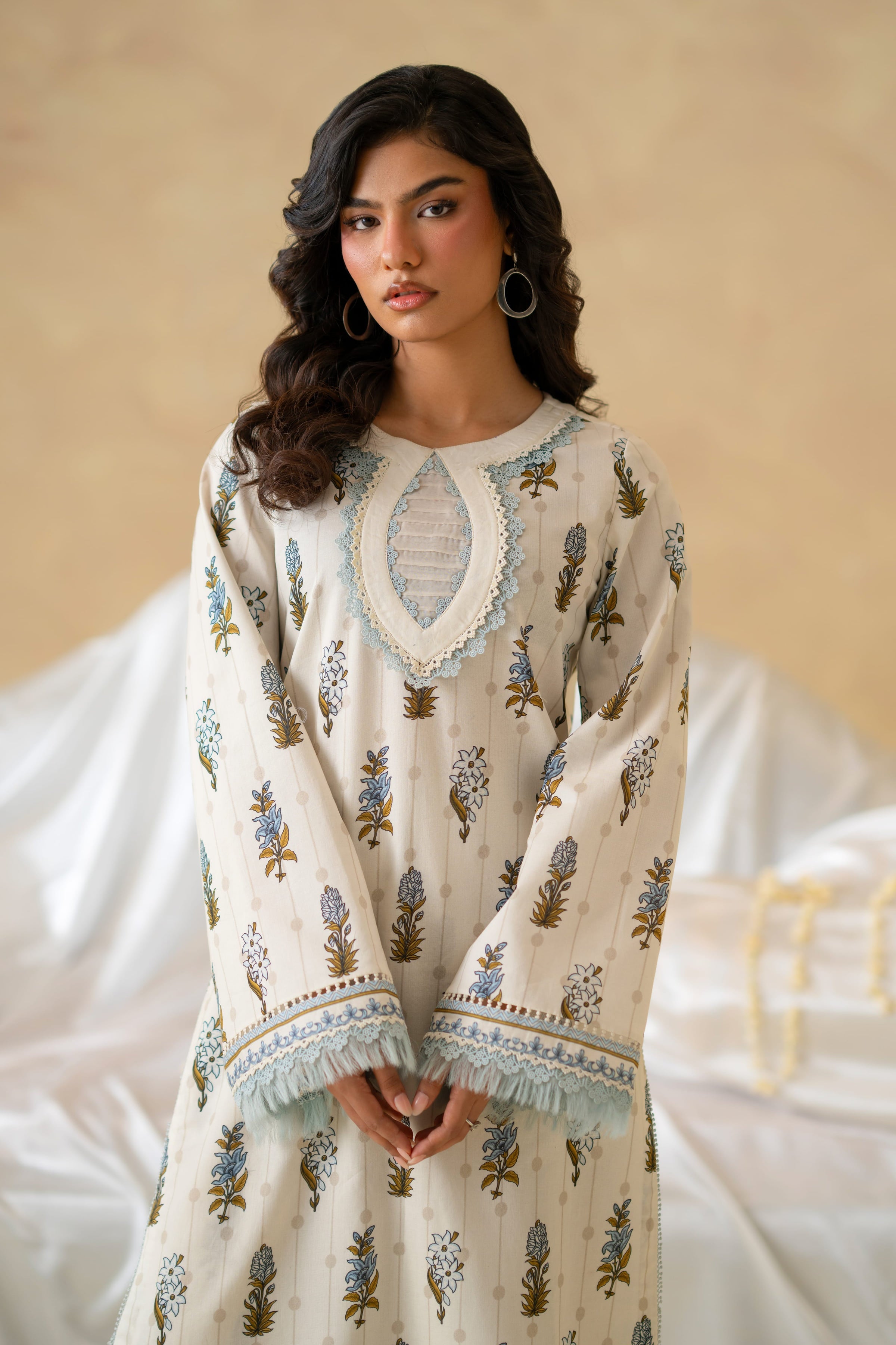 Yvera Lawn Pakistani Summer Dresses - Akbar Aslam - 5