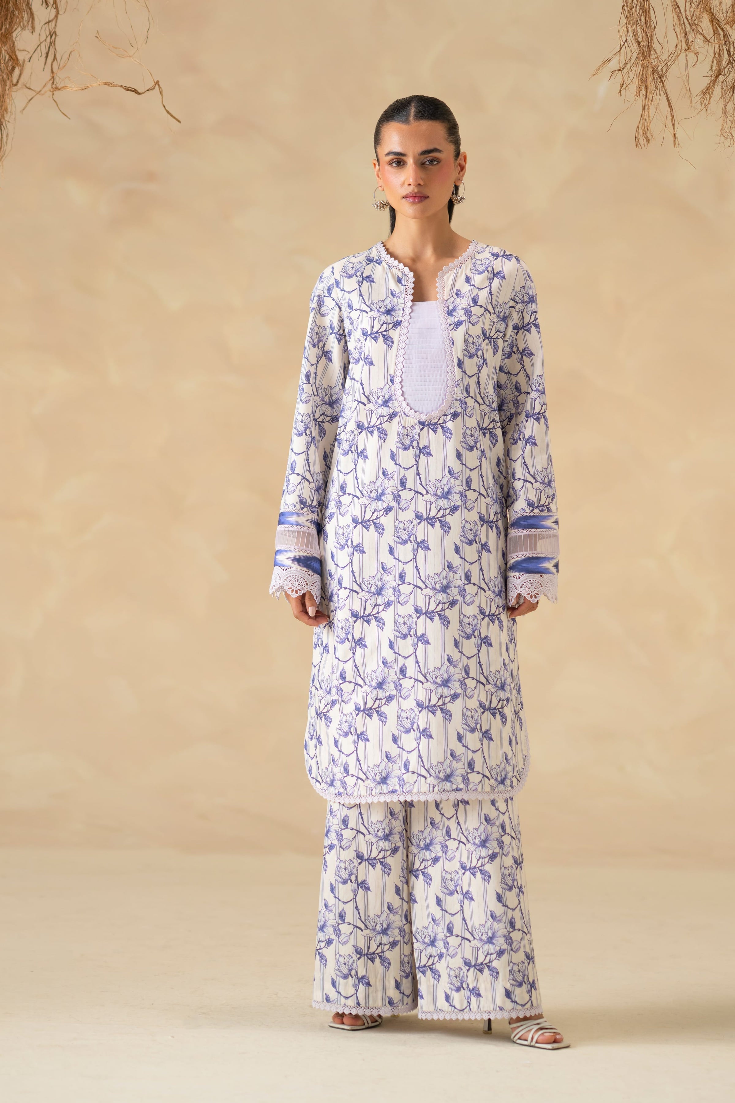 Pirel Lawn Pakistani Summer Dresses - Akbar Aslam - 1
