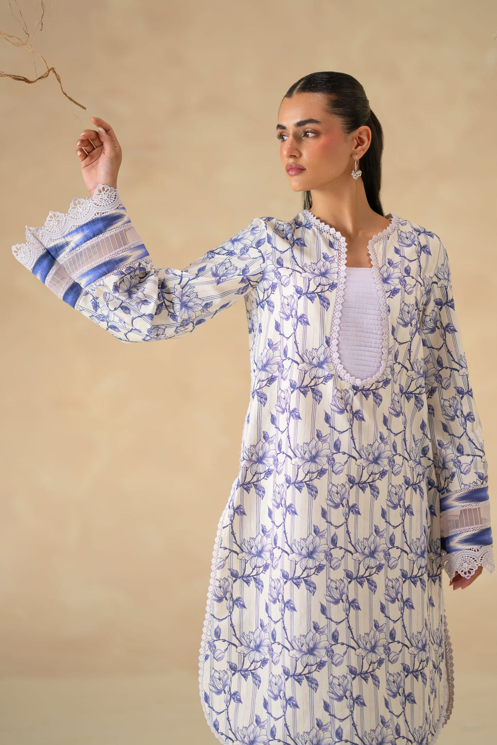 Pirel Lawn Pakistani Summer Dresses - Akbar Aslam - 5