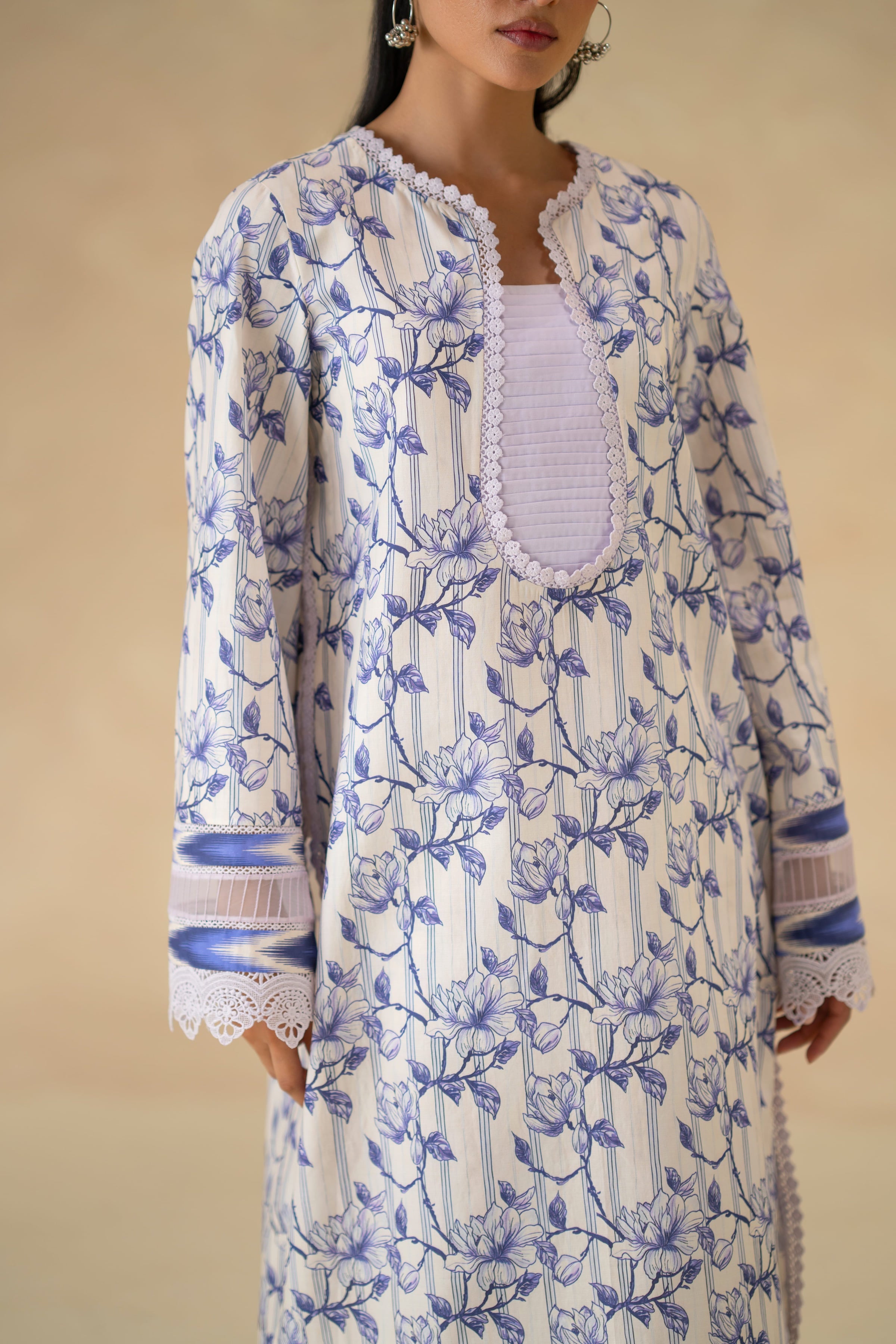Pirel Lawn Pakistani Summer Dresses - Akbar Aslam - 7