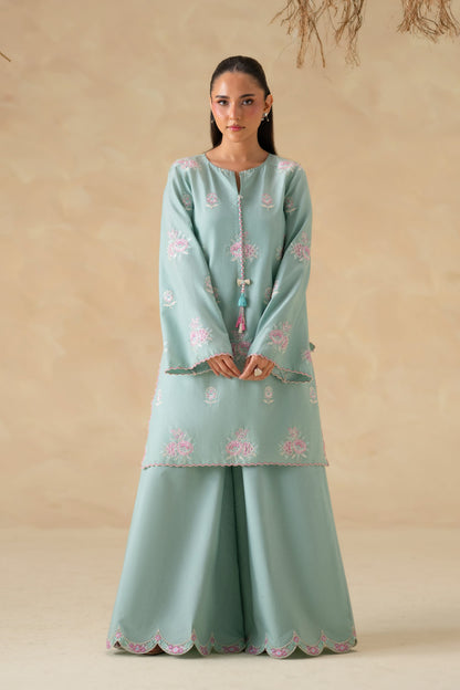 Nila Cotton Pakistani Summer Dresses - Akbar Aslam - 2