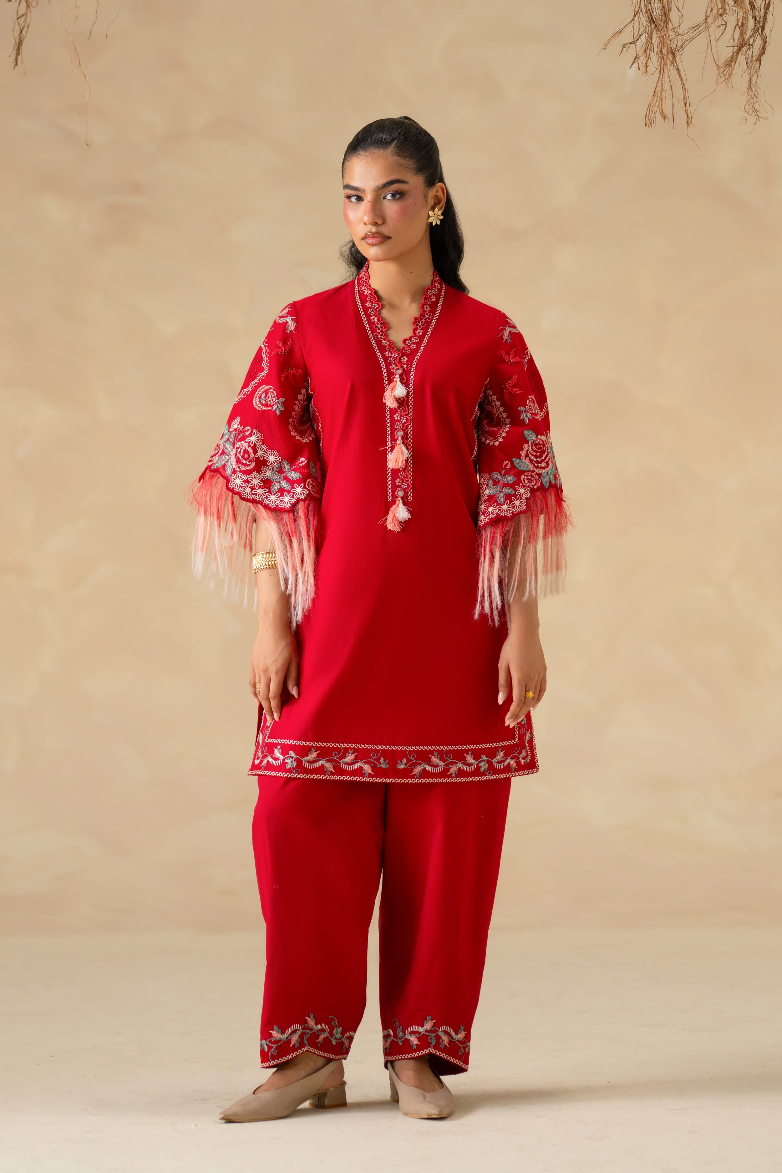 Alara Cotton Pakistani Summer Dresses - Akbar Aslam - 1