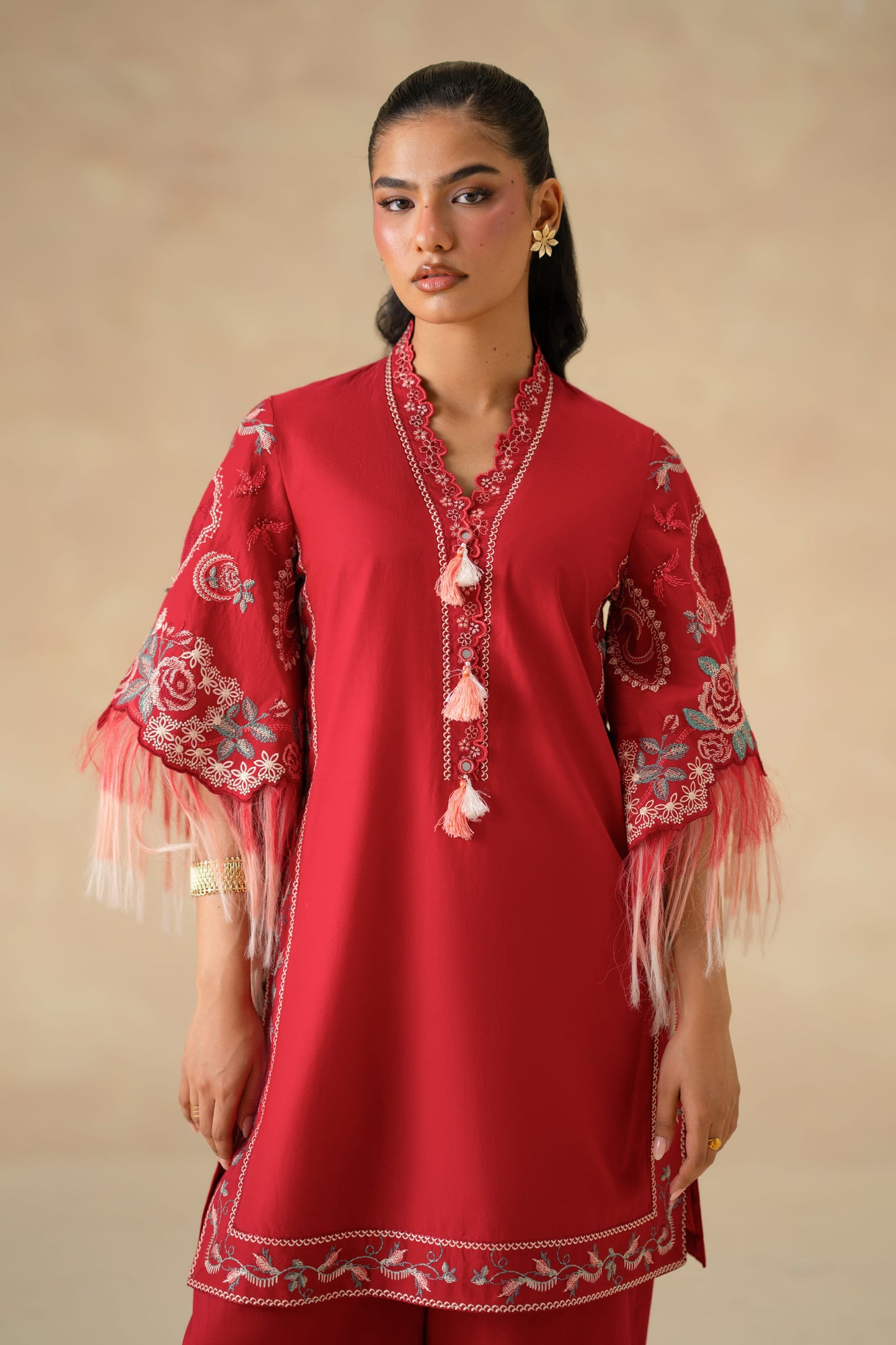 Alara Cotton Pakistani Summer Dresses - Akbar Aslam - 5