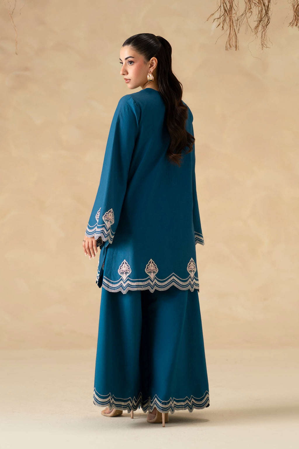 Lune Cotton Pakistani Summer Dresses - Akbar Aslam - 3
