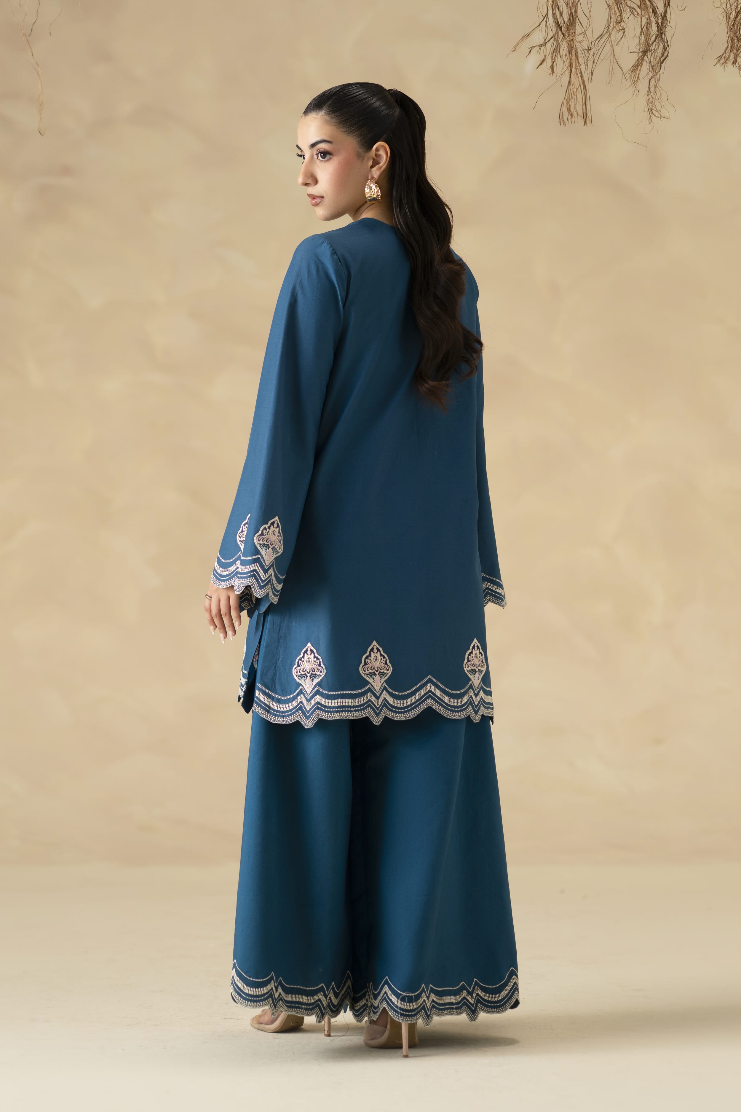 Lune Cotton Pakistani Summer Dresses - Akbar Aslam - 3