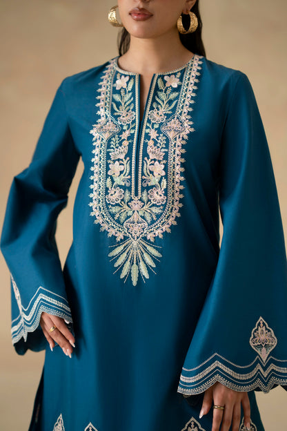 Lune Cotton Pakistani Summer Dresses - Akbar Aslam - 5