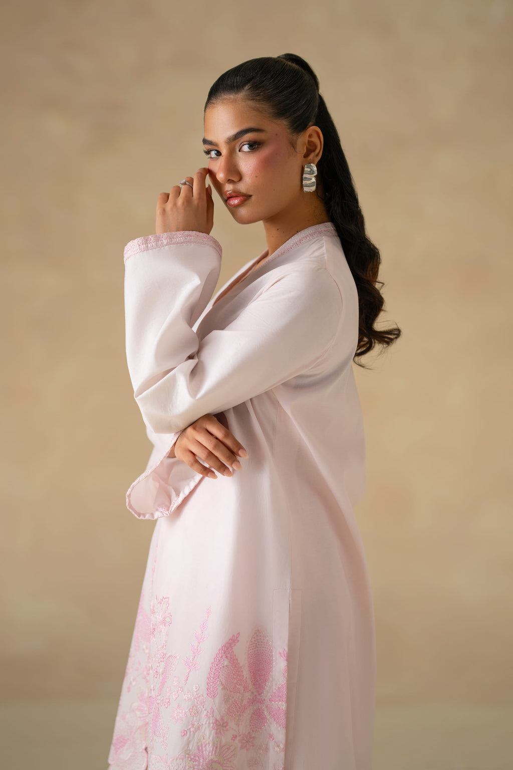 Whim Cotton Pakistani Summer Dresses - Akbar Aslam - 7