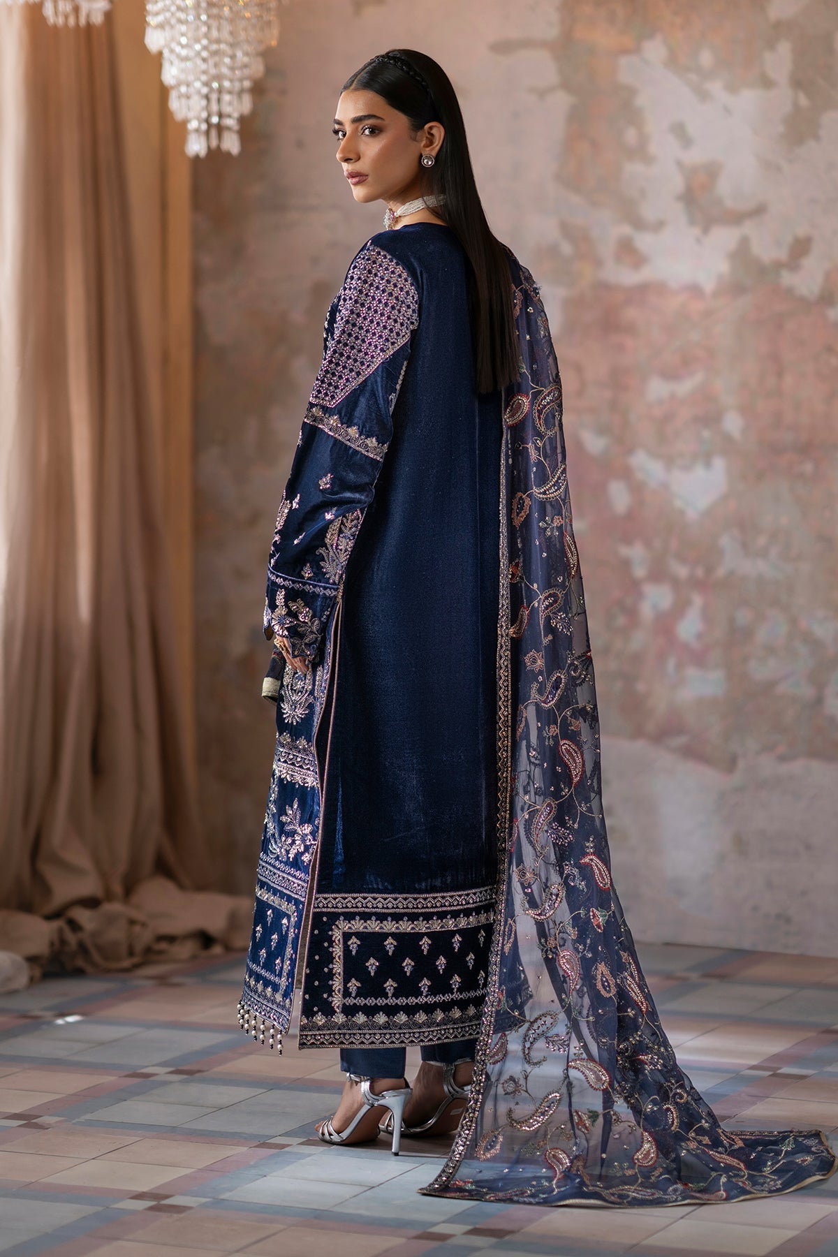 Roshni Embroidered Pakistani Dress