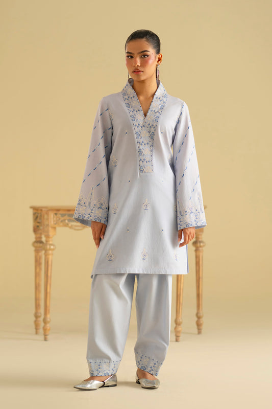 Marina Cotton Pakistani Summer Dresses - Akbar Aslam - 1