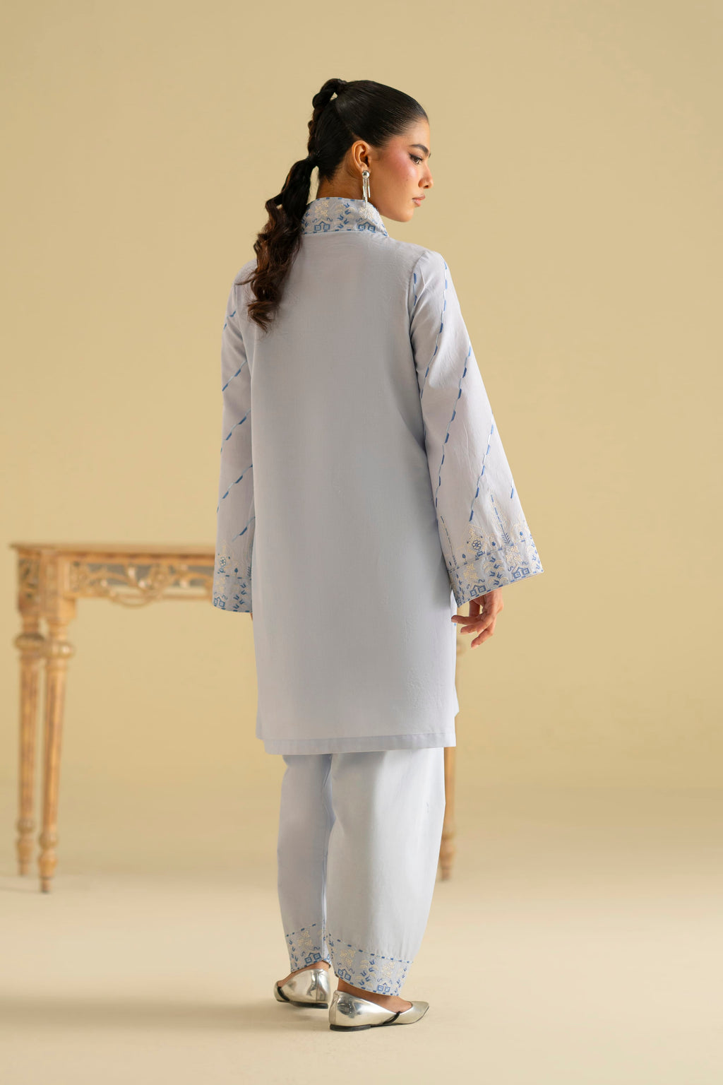 Marina Cotton Pakistani Summer Dresses - Akbar Aslam - 4