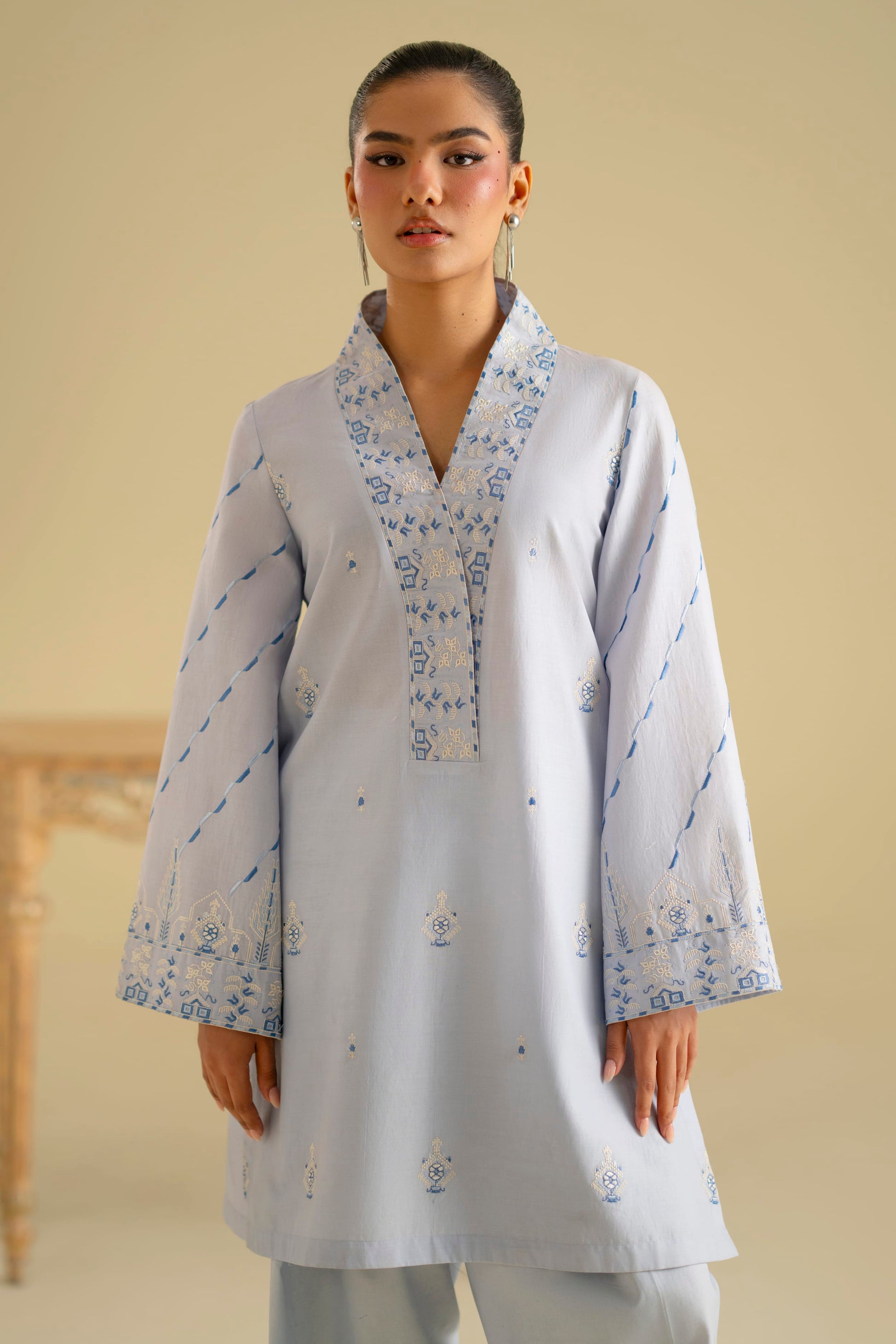 Marina Cotton Pakistani Summer Dresses - Akbar Aslam - 7