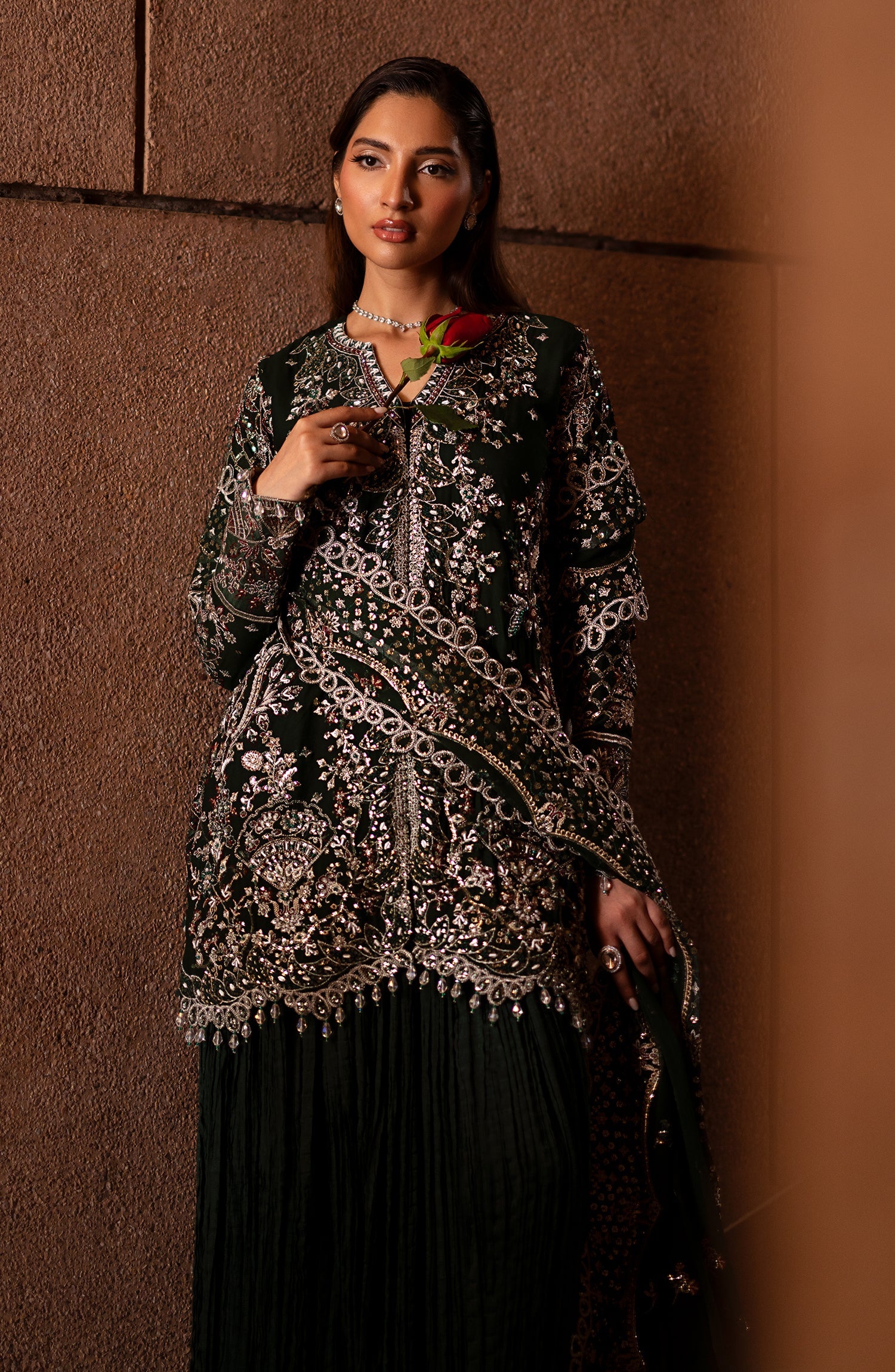 ARISTA Embroidered Pakistani Dress