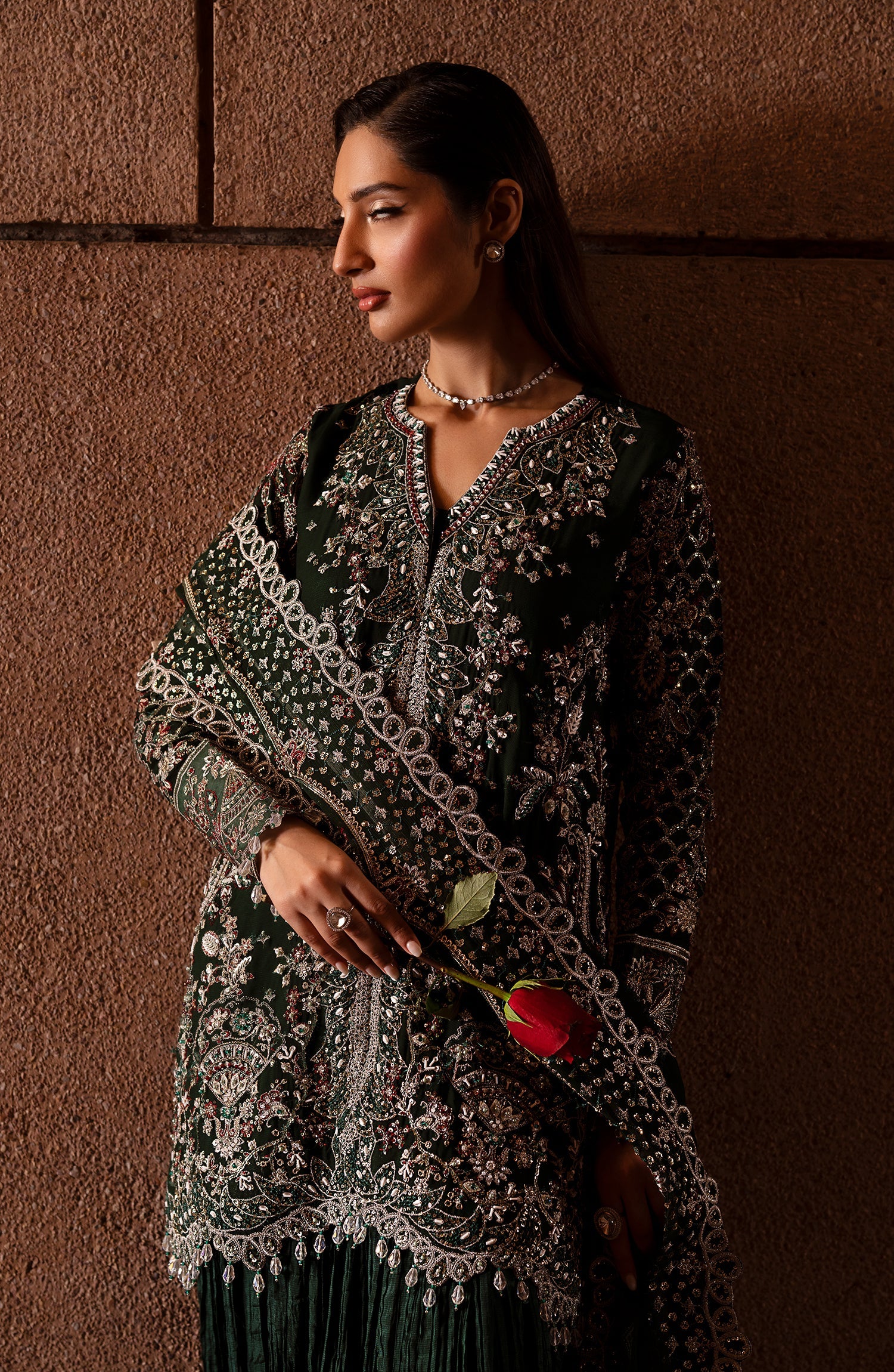 ARISTA Embroidered Pakistani Dress