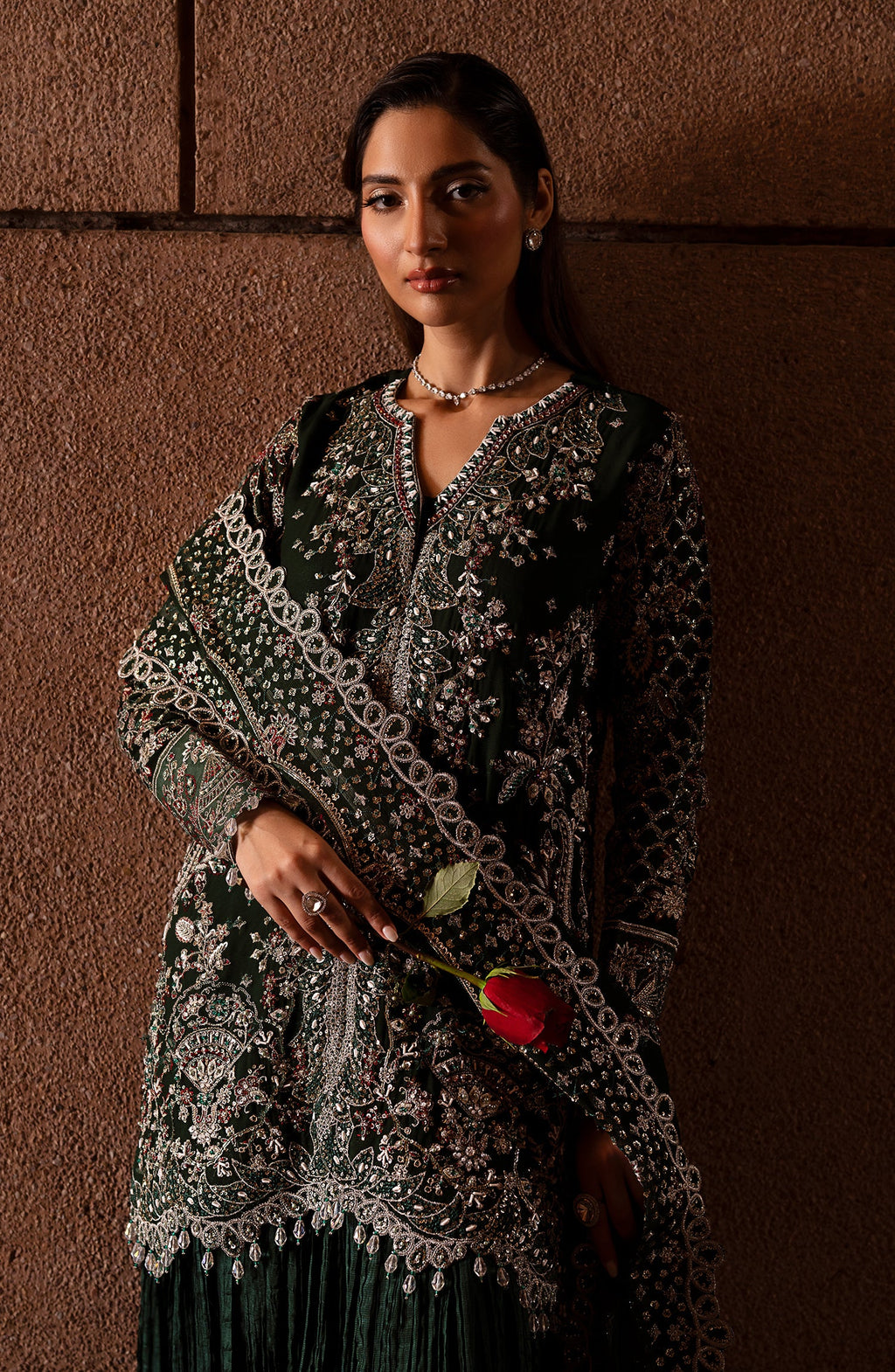 ARISTA Embroidered Pakistani Dress
