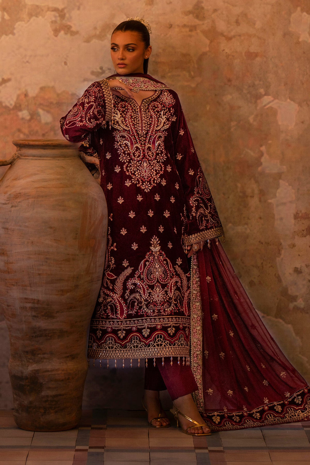 Tara Embroidered Pakistani Dress