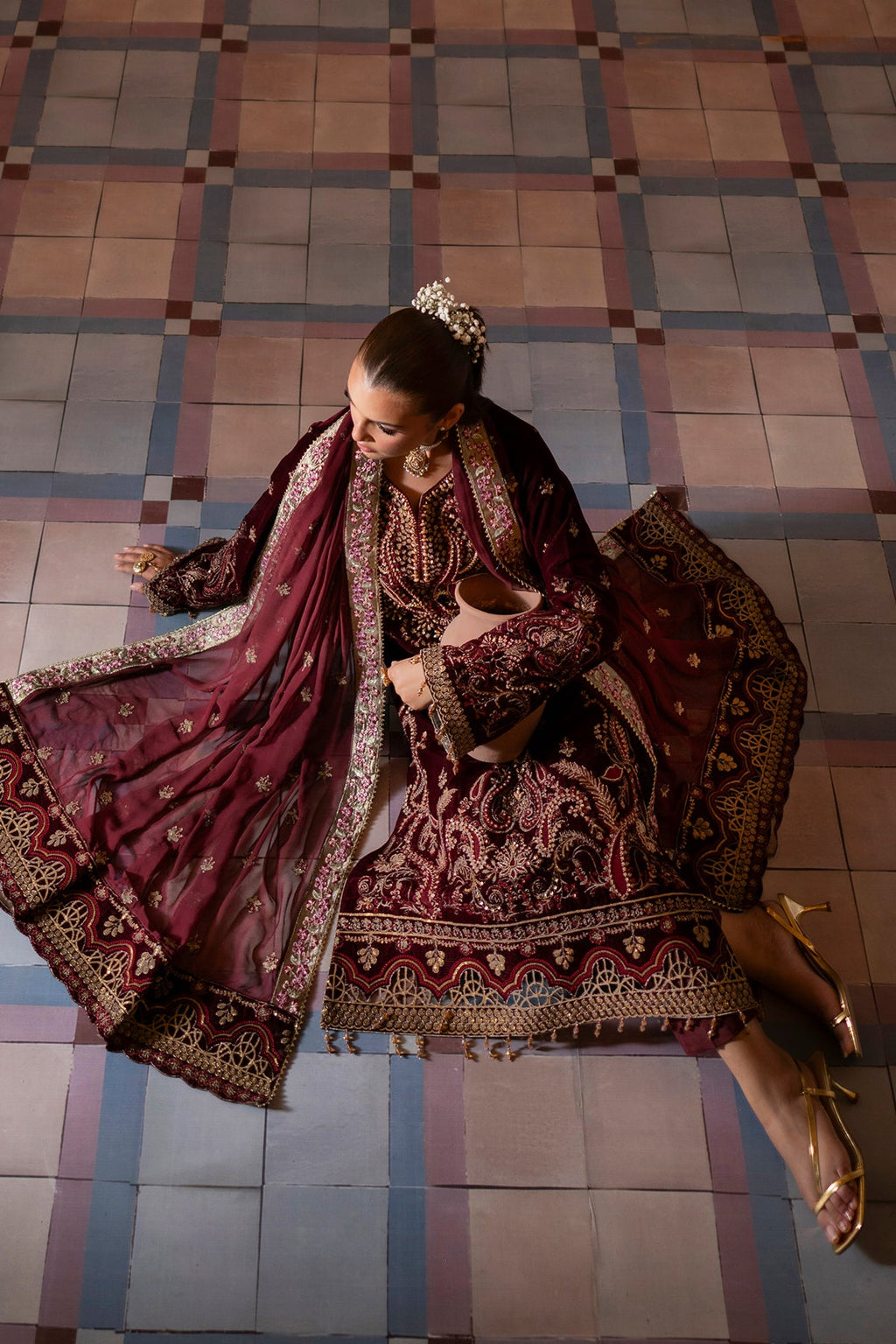Tara Embroidered Pakistani Dress