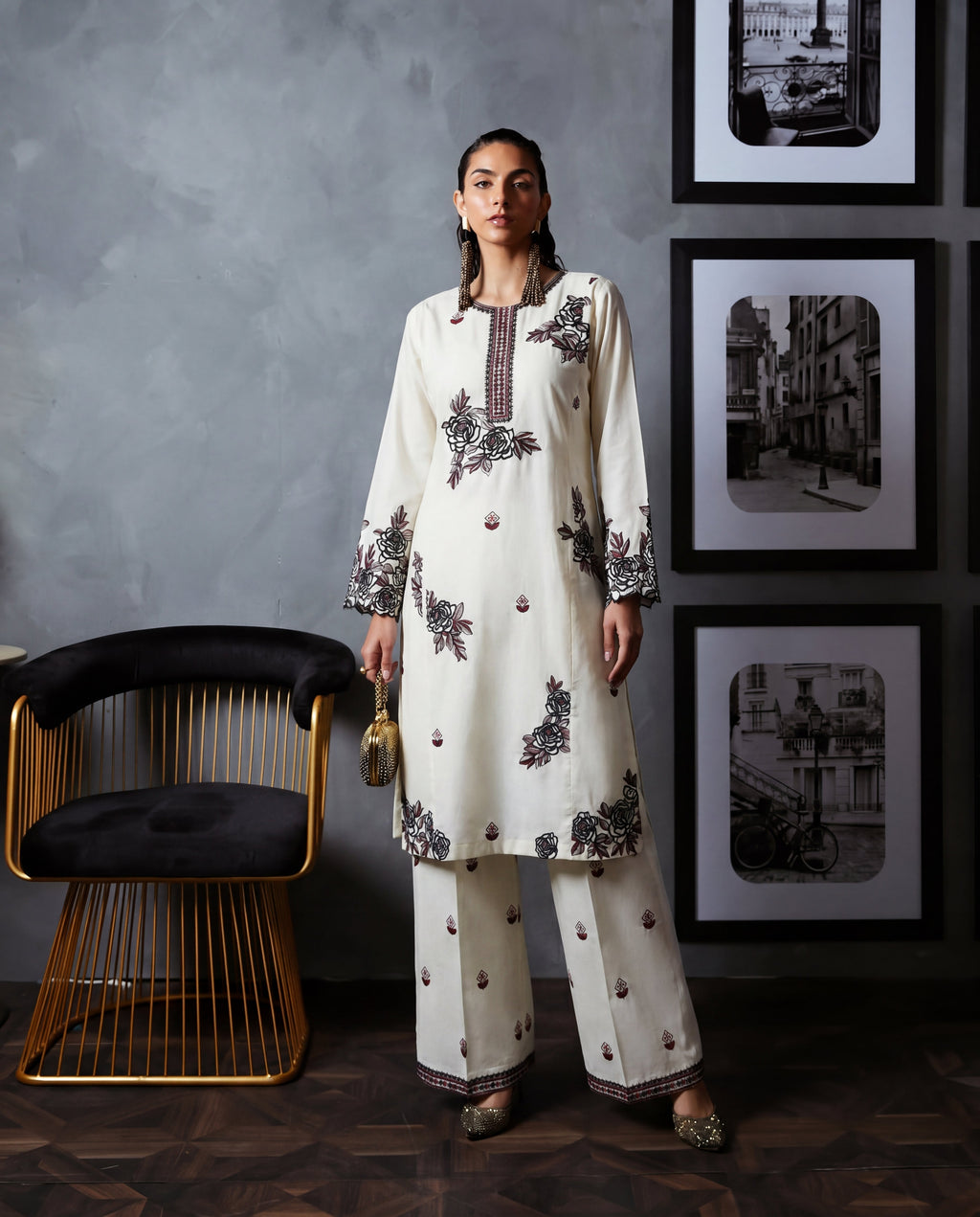 Mabel Premium Fabric Pakistani Summer Dresses - Sahiba-clothing - 1