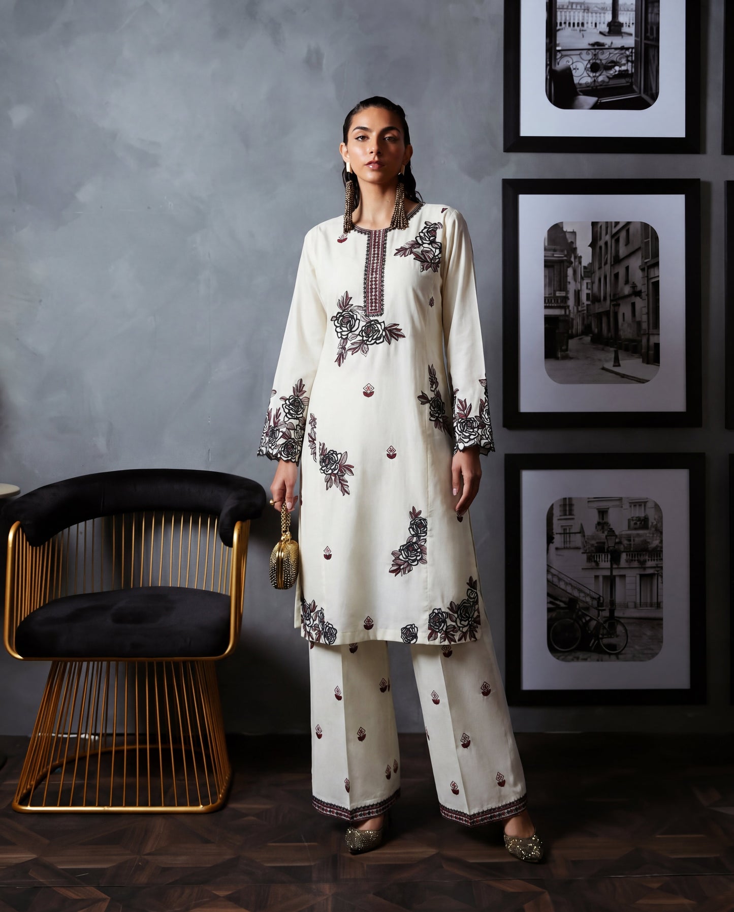 Mabel Premium Fabric Pakistani Summer Dresses - Sahiba-clothing - 1