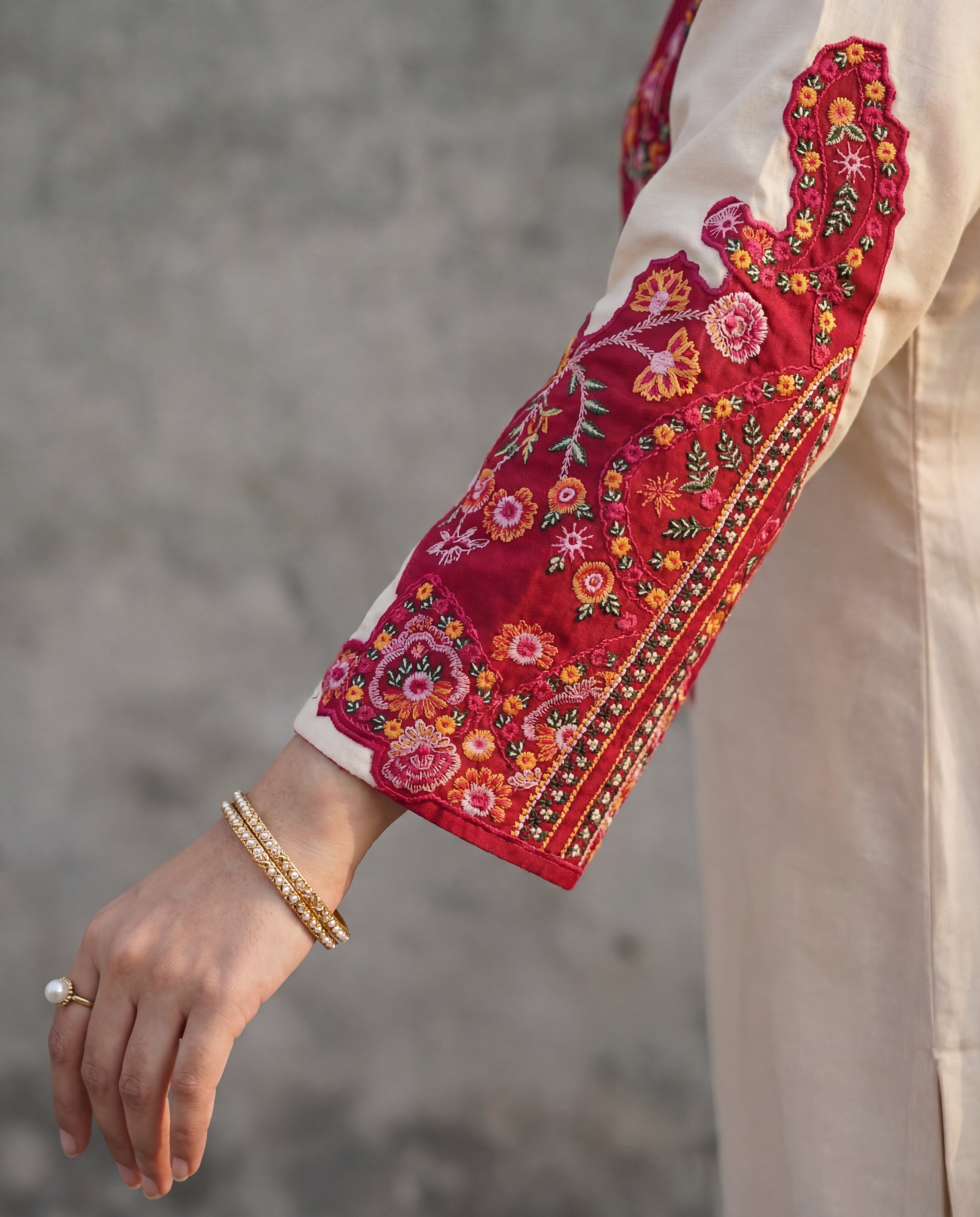 Marukh Premium Fabric Pakistani Summer Dresses - Sahiba-clothing - 4