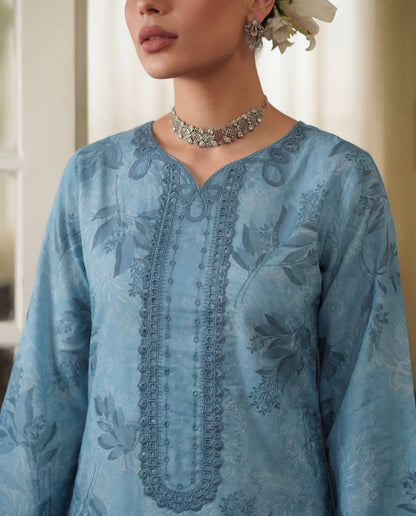 Minha Premium Fabric Pakistani Summer Dresses - Sahiba-clothing - 2