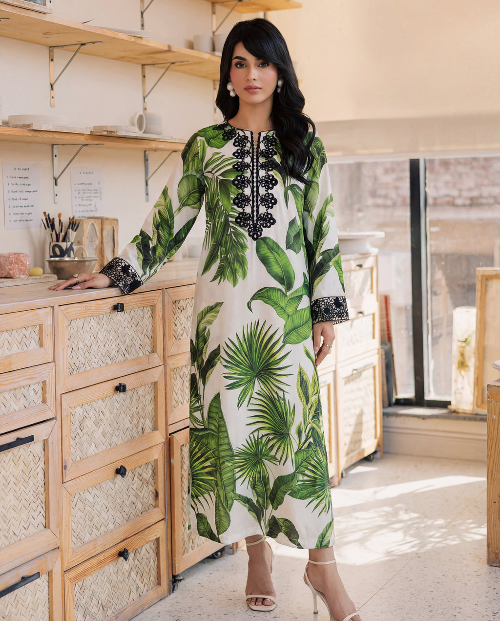 Naeza Premium Fabric Pakistani Summer Dresses - Sahiba-clothing - 1