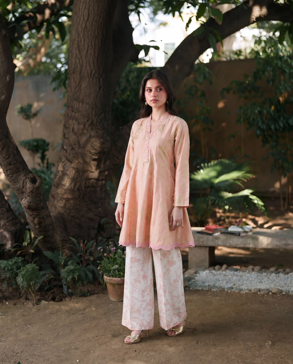 Oraya Premium Fabric Pakistani Summer Dresses - Sahiba-cLothing - 2