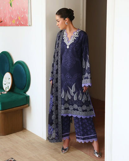 Orchid Garden Organza Women Clothing - Roheenaz - 6