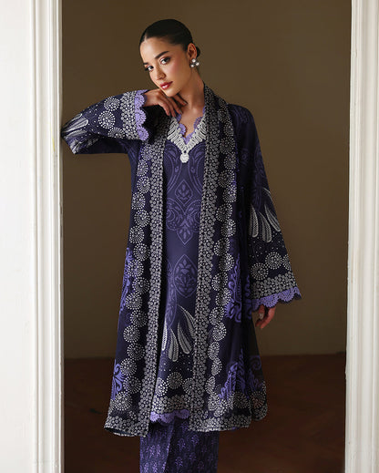 Orchid Garden Organza Women Clothing - Roheenaz - 4