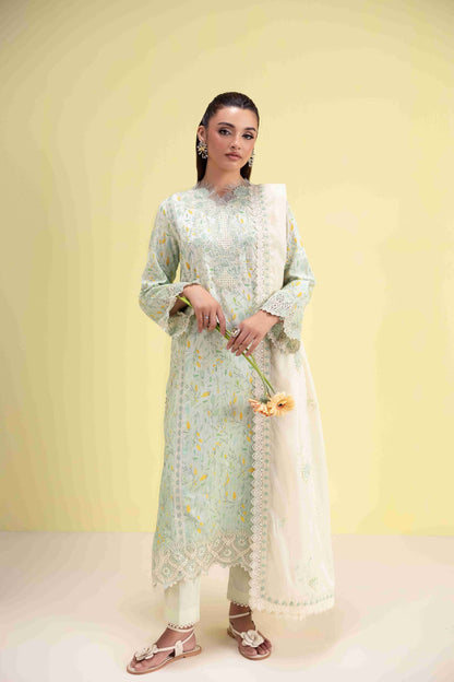 AVEN AP-01 Cotton Pakistani Summer Dresses - aabyaan - 1