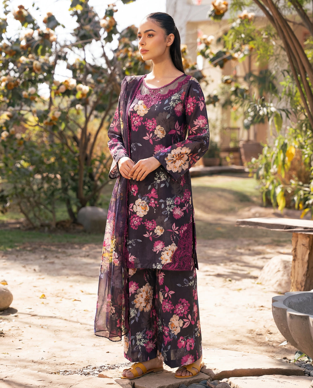 Rabeel Premium Fabric Pakistani Summer Dresses - Sahiba-clothing - 4
