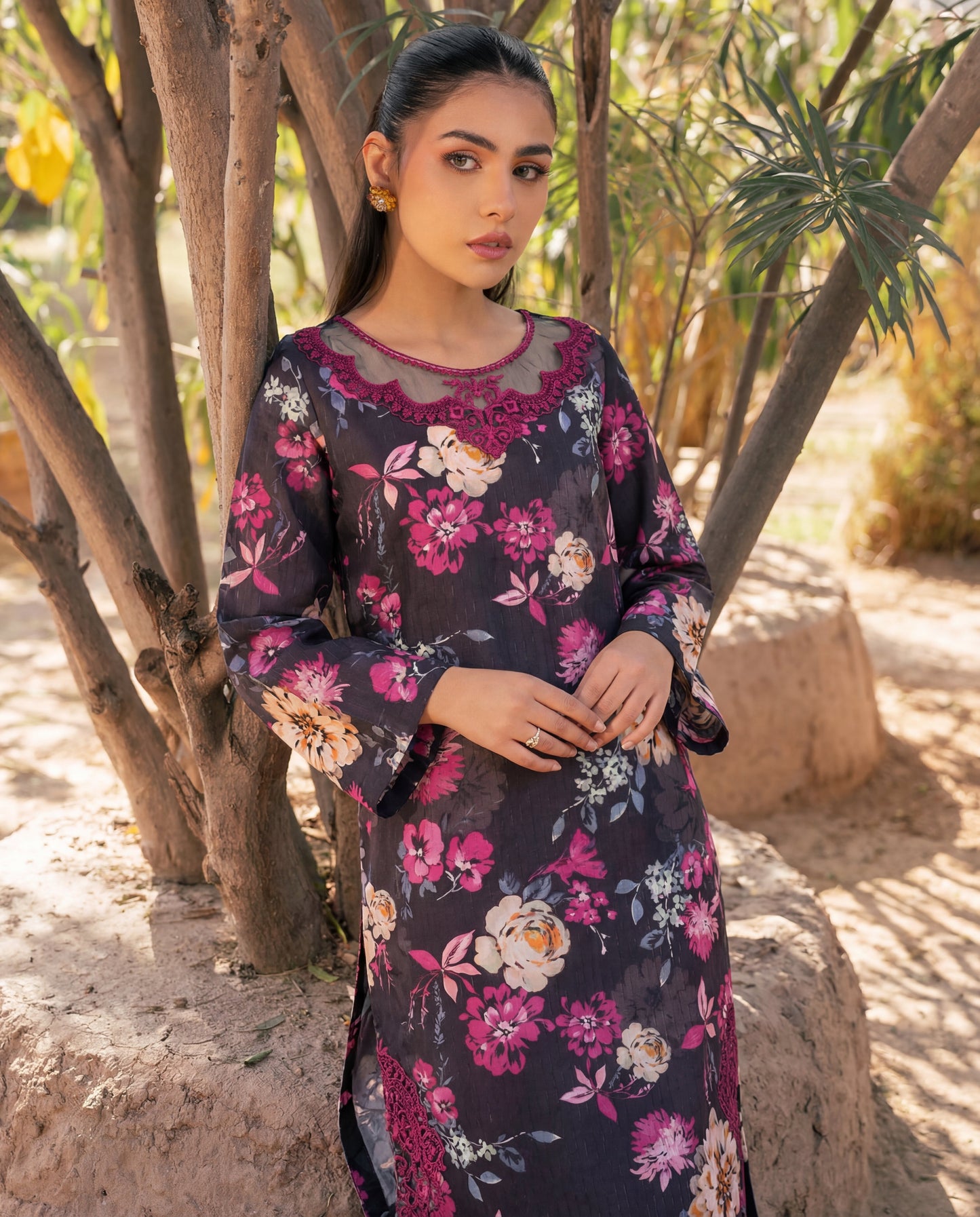 Rabeel Premium Fabric Pakistani Summer Dresses - Sahiba-clothing - 2