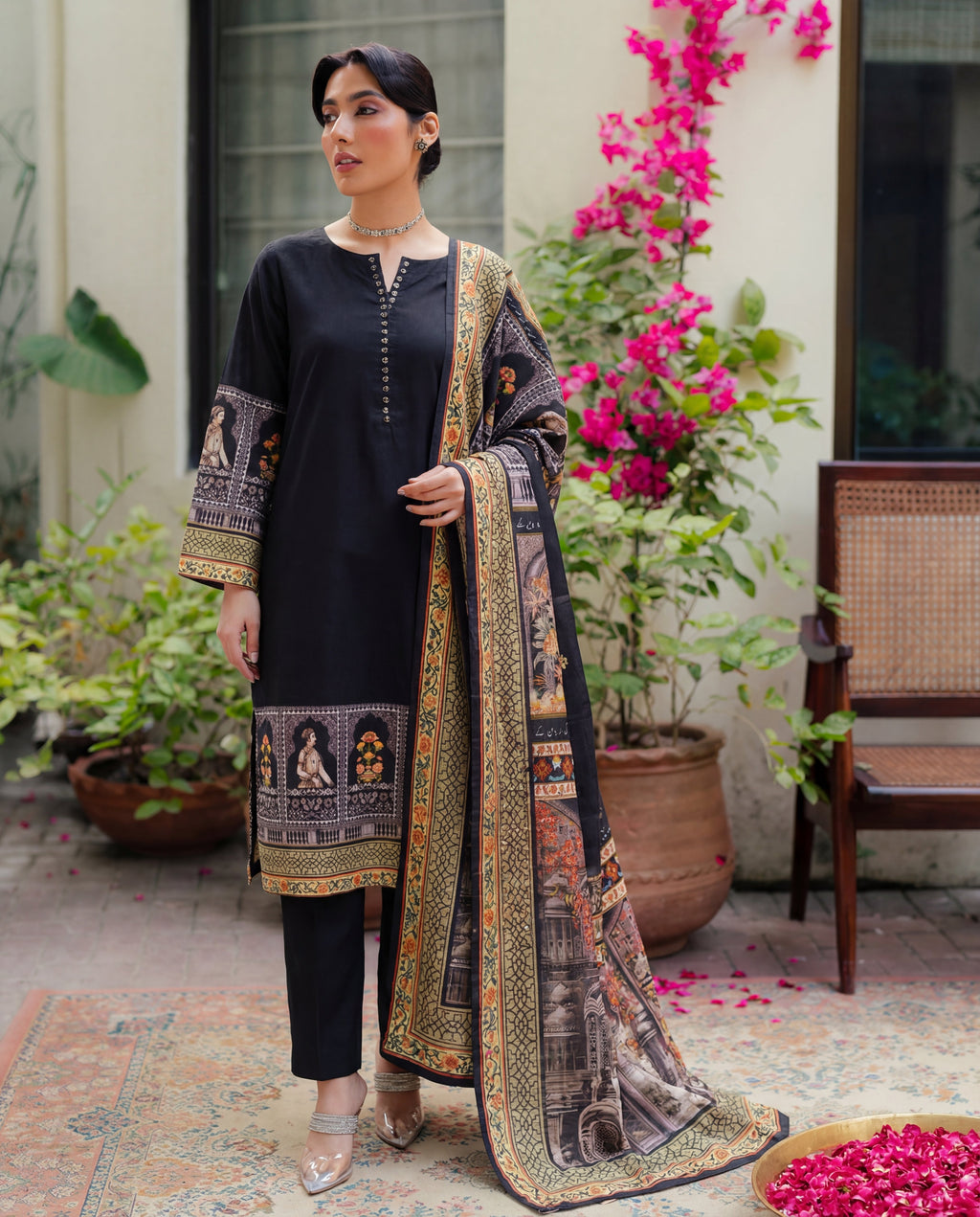 Rang-e-Haya Premium Fabric Pakistani Summer Dresses - Sahiba-clothing - 1