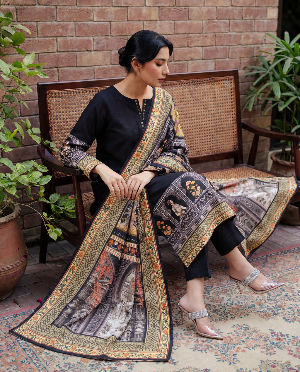 Rang-e-Haya Premium Fabric Pakistani Summer Dresses - Sahiba-clothing - 2