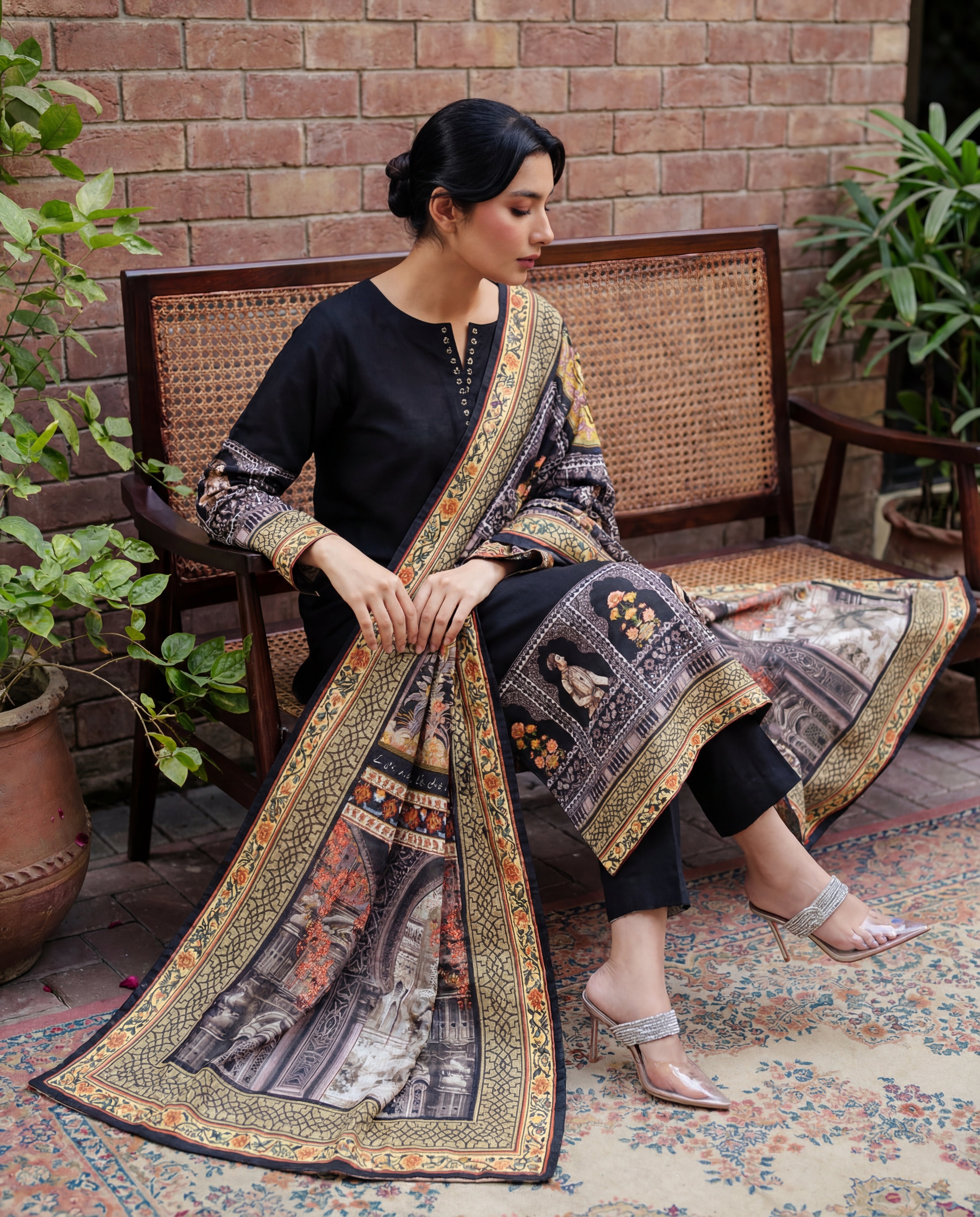 Rang-e-Haya Premium Fabric Pakistani Summer Dresses - Sahiba-clothing - 2