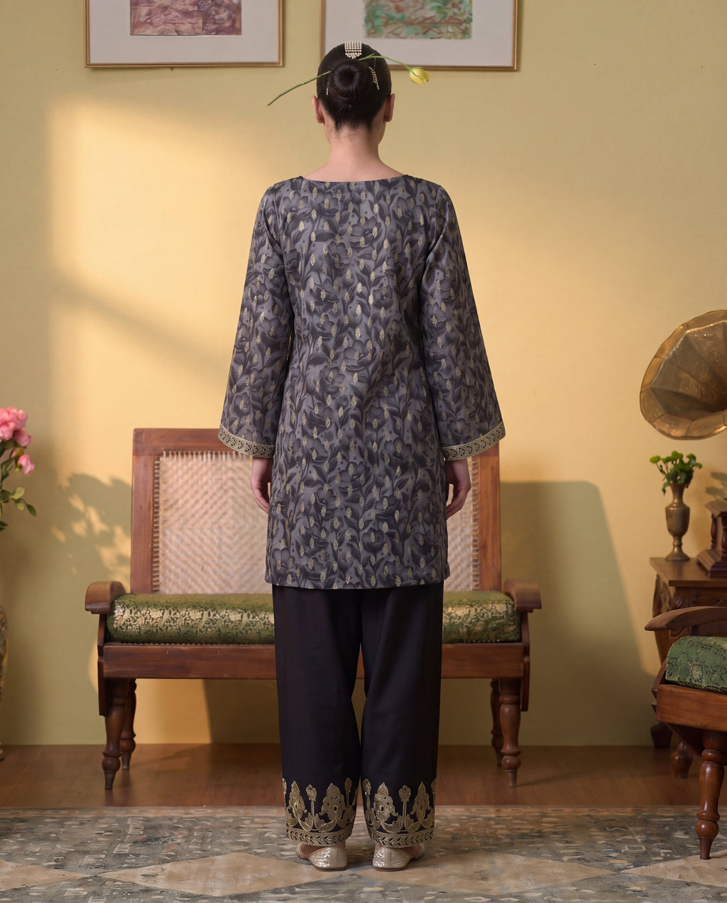 Regnant Premium Fabric Pakistani Summer Dresses - Sahiba-clothing - 4