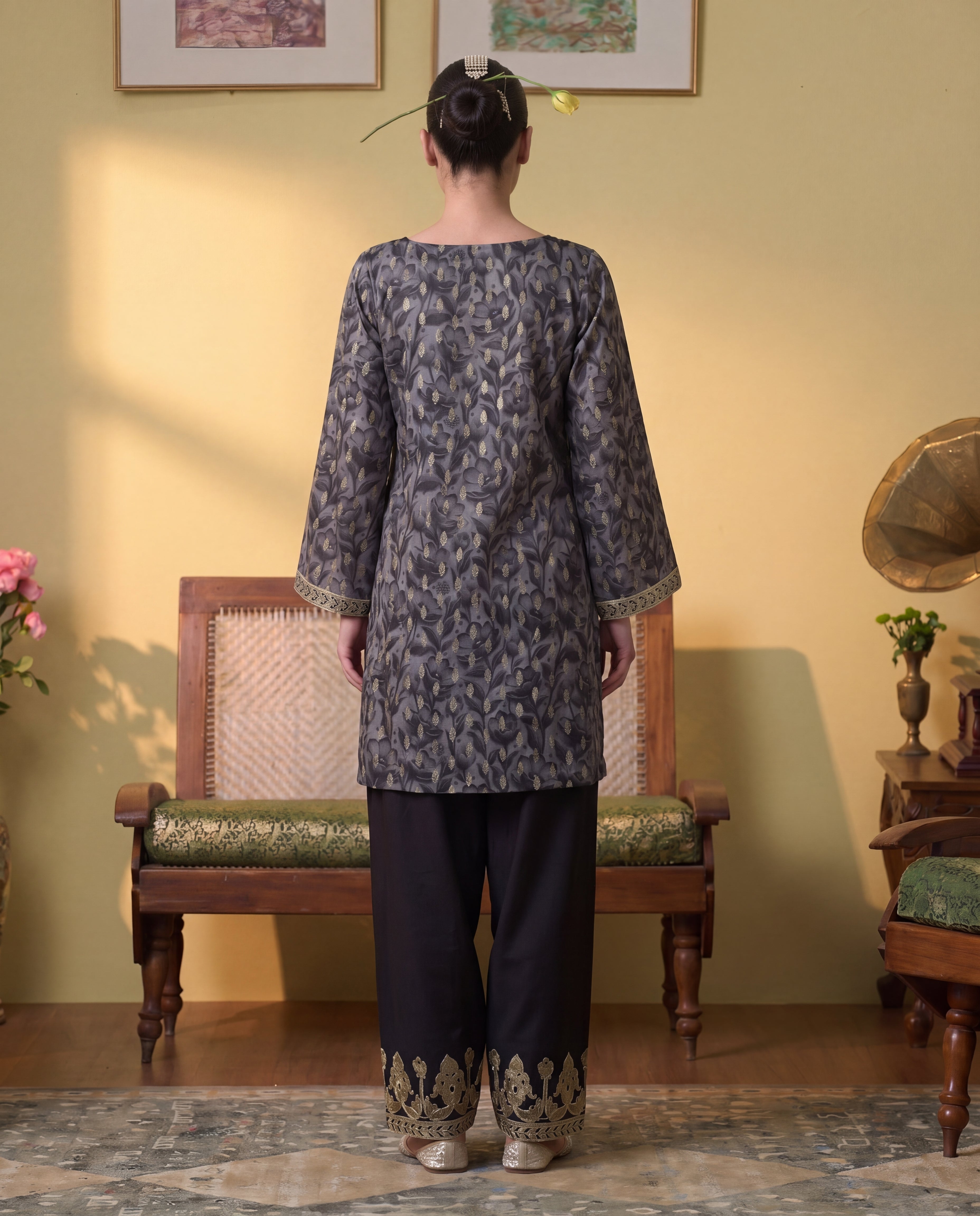 Regnant Premium Fabric Pakistani Summer Dresses - Sahiba-clothing - 4