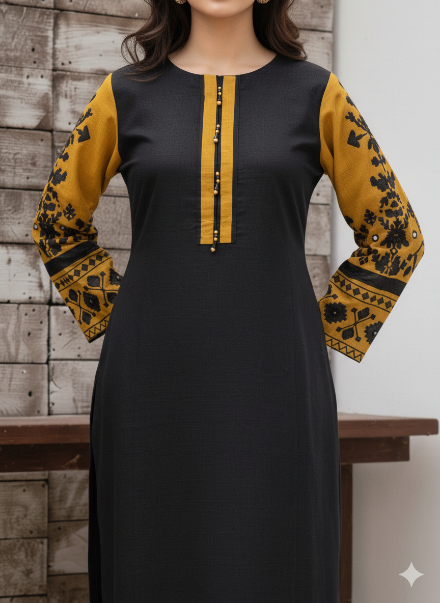 Rimaya Premium Fabric Pakistani Winter Dresses - Sahiba-clothing - 2