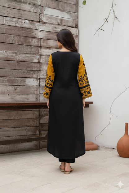 Rimaya Premium Fabric Pakistani Winter Dresses - Sahiba-clothing - 4