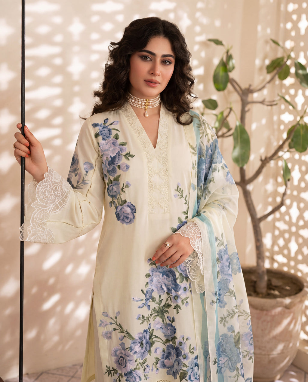 Rohini Zinc Premium Fabric Pakistani Summer Dresses - Sahiba-clothing - 5