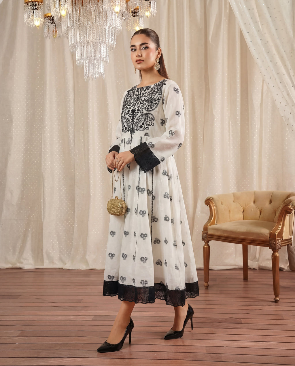 Rosea Premium Fabric Pakistani Summer Dresses - Sahiba-clothing - 4