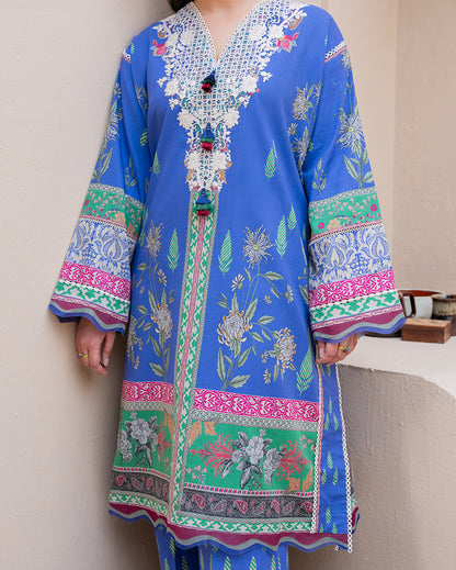 Rosewater Bloom Organza Women Clothing - Roheenaz - 4
