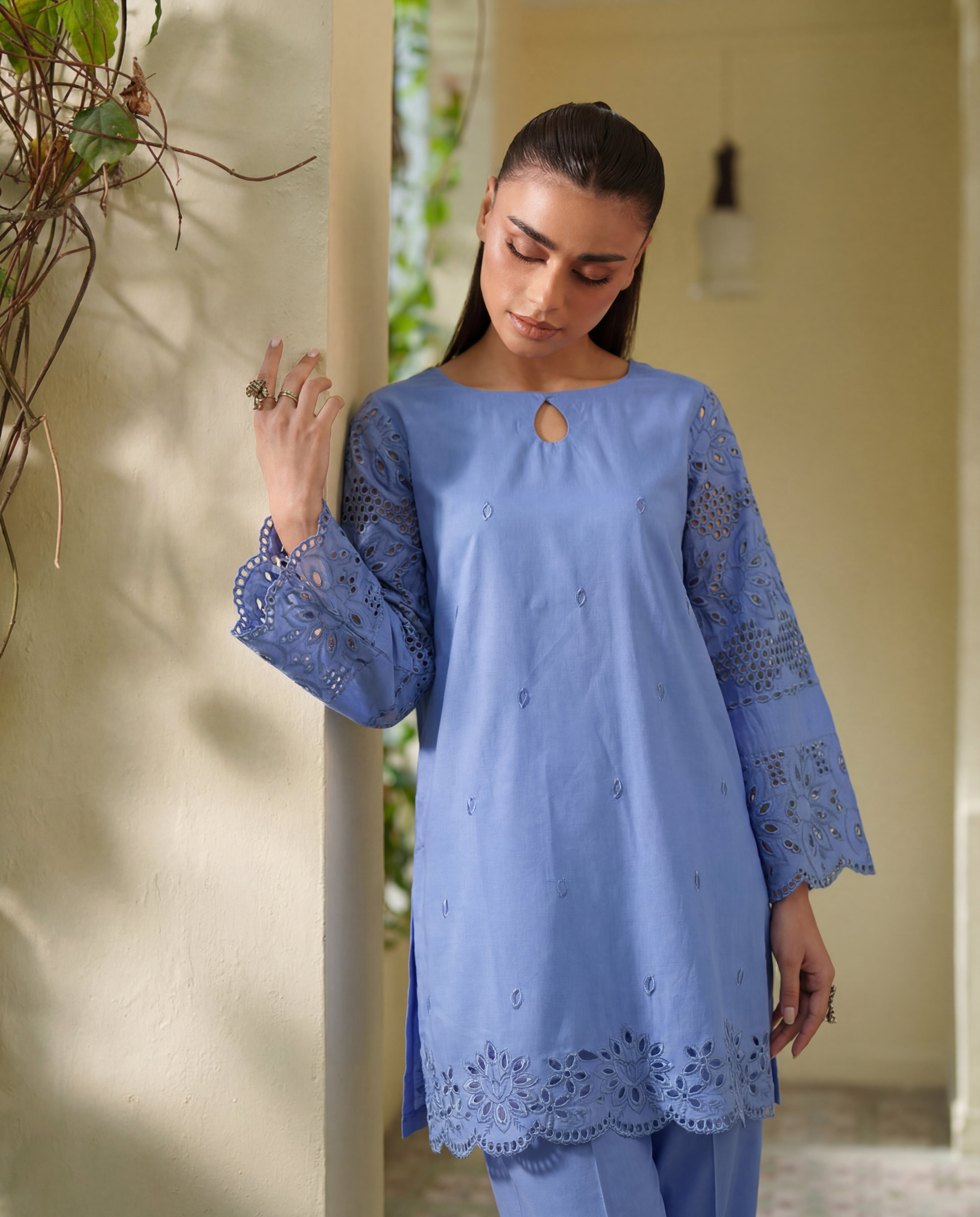 Saamiya Premium Fabric Pakistani Summer Dresses - Sahiba-clothing - 7