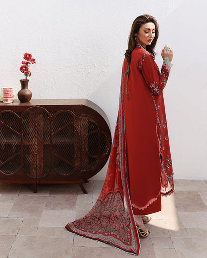 Serene Bloom Organza Women Clothing - Roheenaz - 2